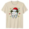 Christmas Tooth Holiday Graphic Unisexs TShirt Unisexs Tee Unisex Festive