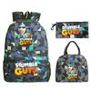 Collision party game merchandise print children explosion fashion school bag