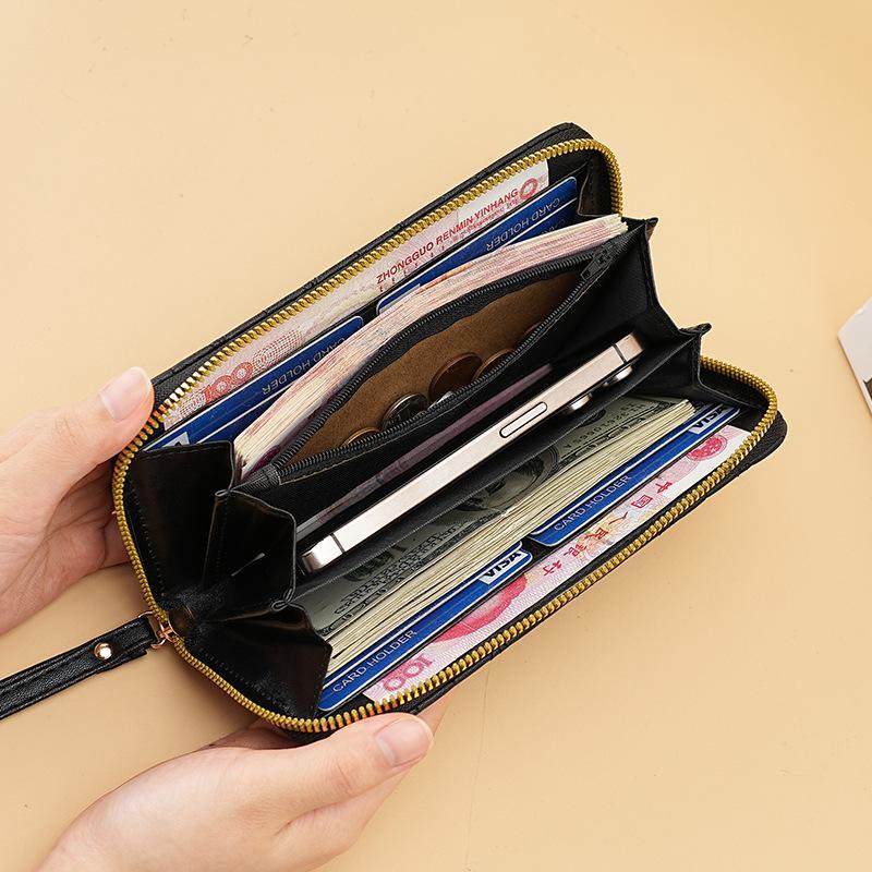 Women Wallets Macaron Color Long Wallet - Clutch Purse, Coin Pouch & Card Holder