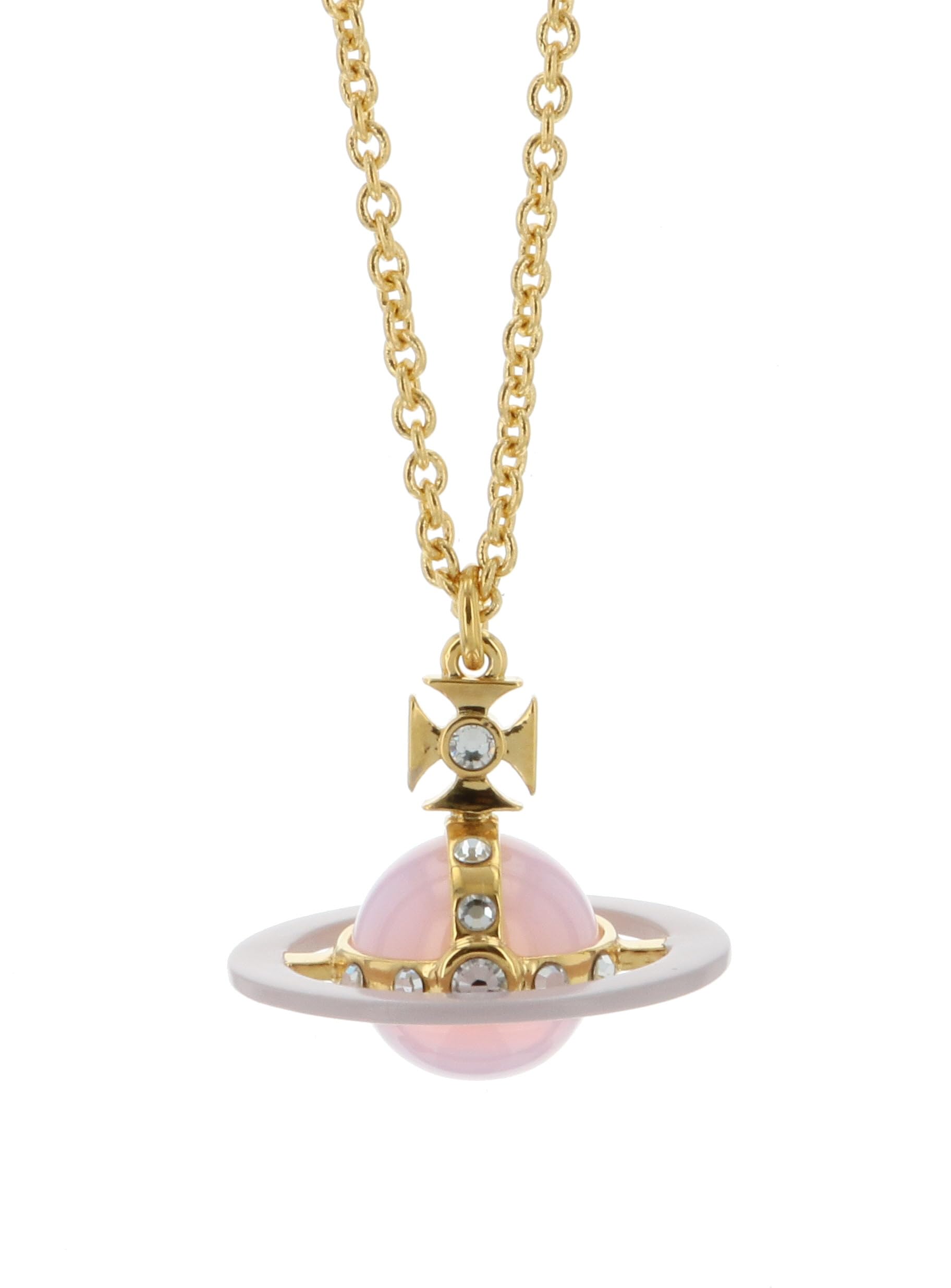 

Tiny Original Orb Necklace Brass [Vivienne Westwood] Women s 6302039I/02R793 [Item] золотий