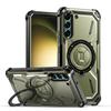 Stand Case for Samsung Galaxy S25 S24 S23 S22 S21 Ultra [Compatible with Magnetic][Invisible Magnet Kickstand] Anti-Drop Cover