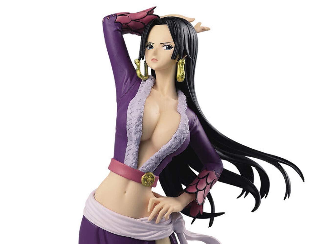 

BANPRESTO One Piece GLITTER&GLAMOURS BOA.HANCOCK Боа Хэнкок Фиолетовый костюм вер.