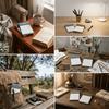 Tearable Sticky Notes Vintage Pocket Notebook Convenient A6 Notepad  Office Use