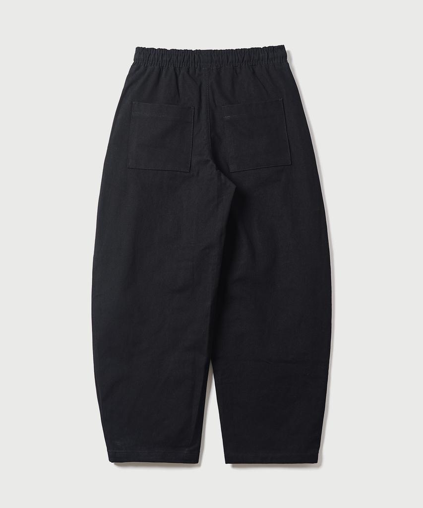 JEMUT Gift Balloon Washed Cotton Pants Black Jjlp2671