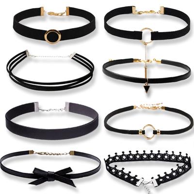 Black Lace Necklace Sexy Lace Collar Fashion Clavicular Chain  Gift