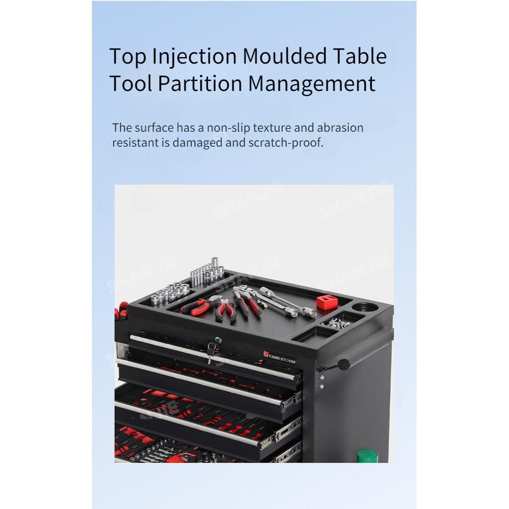 Multi Functional Tool Box Cart Trolley Tool Cart Storage Toolbox Tank Drawer Multi Layer Drawer Heavy Duty Tool Cabinet Car