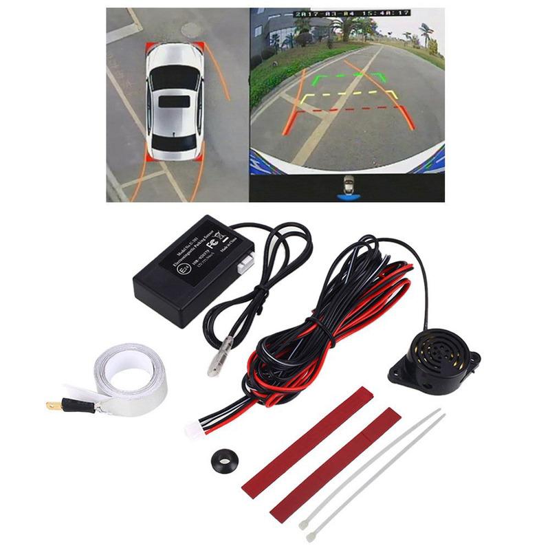 Car Electromagnetic Parking Sensor No Drill Hole Car Reverse Parking Radar Sensors Backup Radar System Easy Install