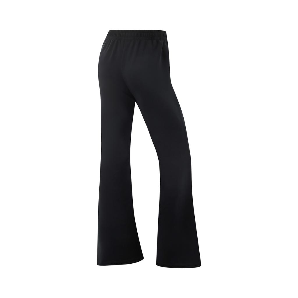 Li Ning Fitness Series Knitted Sweatpants Women's Black AKLV718-1