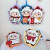 Cartoon Sheep Design Hanging Hand Towel Super Absorbent Thick Durable for Kitchen Bathroom Home Cleaning