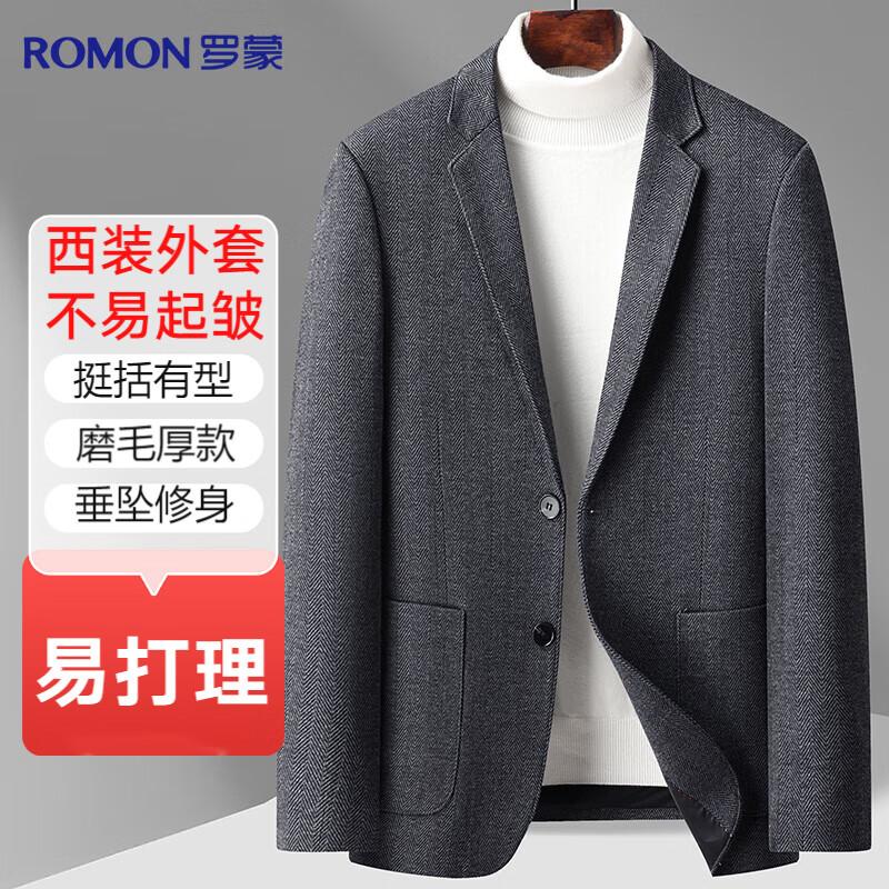 Мужской пиджак Luomeng, приталенный, в стиле business casual 2XL