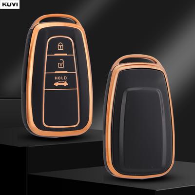 2 3 Buttons Tpu Car Key Case Cover Shell For Toyota Prius Camry Corolla Chr C-Hr Rav4 Land Cruiser Prado Holder Fob Accessories