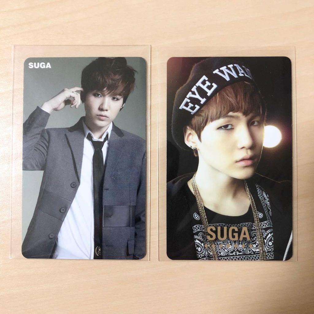 [USED] BTS SUGA trading card