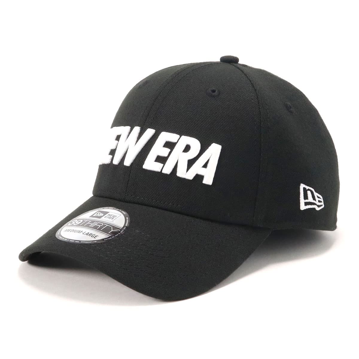 

[New Era] Cap 39THIRTY Wordmark Logo Black