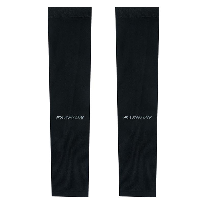 

Ice Silk Sun Protection Arm Sleeves - Men s & Women s Cycling, Anti-UV, Summer Thin Style Long Gloves Extended Length [One Size] Unisex