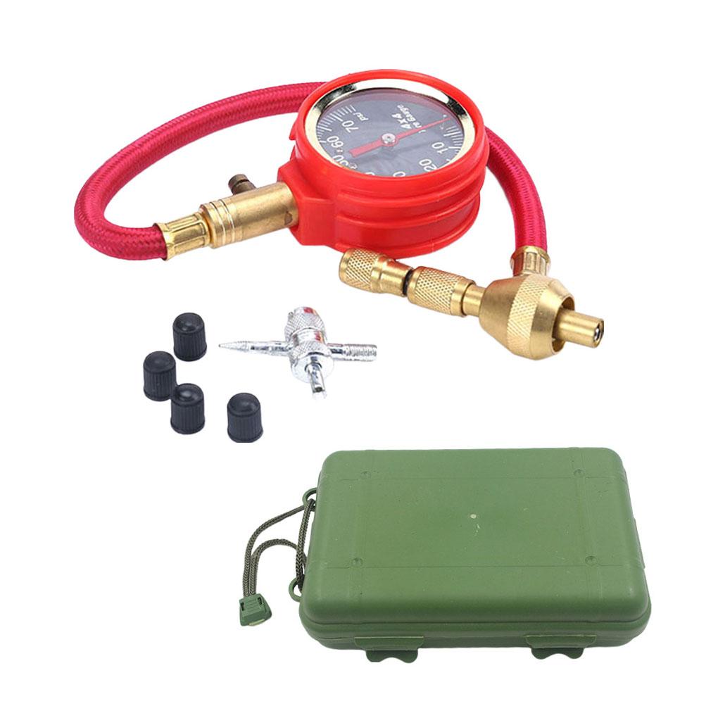 

Манометр для скачування шин Професійний спеціальний патрон швидкого скачування для великих позашляхових шин 4X4 для автомобільних мотоциклів