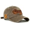 Washed for Aging, Embroidered Letters, Duckbill Cap, Men's, Outdoor Sun Protection, Sun Shading Baseball Cap, Women's