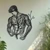 Wall Metal Art Home Decor Living Room Modern Indoor Sculpture Replica