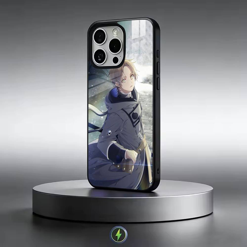 Comic Mushoku Tensei Greyrat Phone Case For iPhone17,16,15,14,13,12,11 Plus,Pro Magnetic For Magsafe Wireless Charging