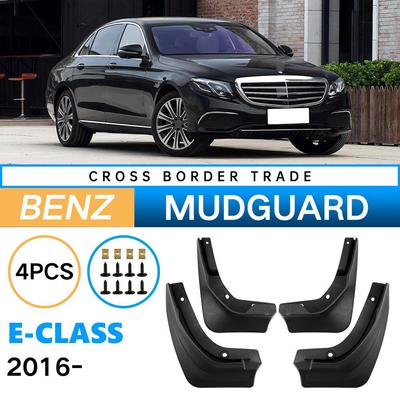 Set Molded Mud Flaps For Mercedes Benz E Class E-Class W212 2016 Mudflaps Splash Guards Front Rear Mudguards 2009 2010 2011