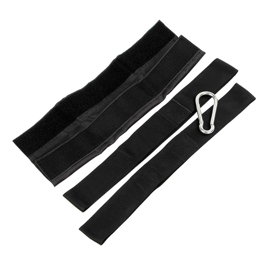 Battle Rope Anchor Strap Kit with Carabiner Practical Easy to Use Cloth Sleeve