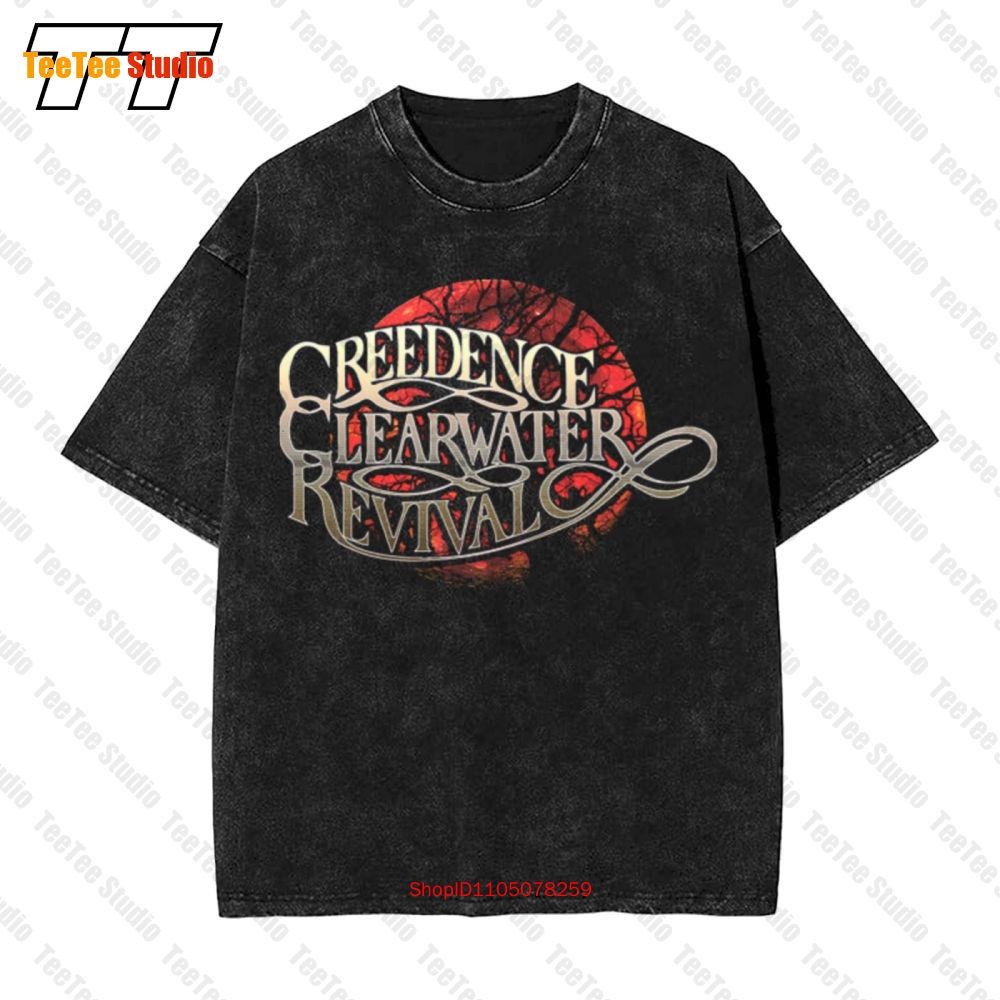 Creedence Clearwater Revival Ccr Logo Vintage Oversized TShirt SMDA S