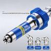 Lock Clamp High Pressure Grease Coupler Self Locking Flat Head Nozzle For Manual Electric Pneumatic Grease Gun Lubrication Tool