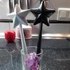 Creative Plastics Salt Shakers Star Long Hand Condiment Jar Utensils Pepper Shaker Wand Refillable Star Wand BBQ Supplies