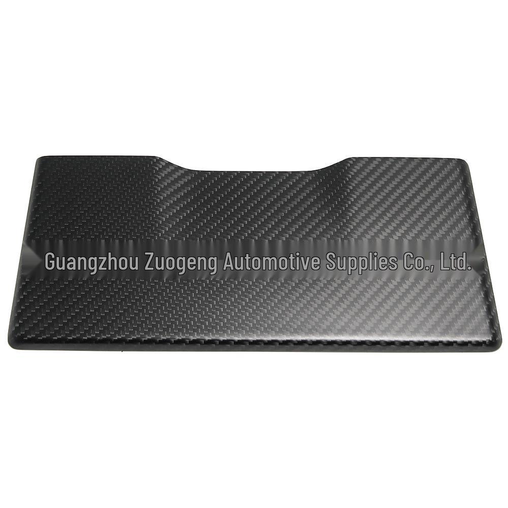 Dodge RAM TRX Carbon Fiber Center Console Cup Holder Cover Accessories