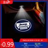 Cup Holders 1/2PCS Car HD Projector Lamp Auto Door Welcome Wireless Light LED For JEEP Grand Cherokee JK Renegade Compass Wrangl