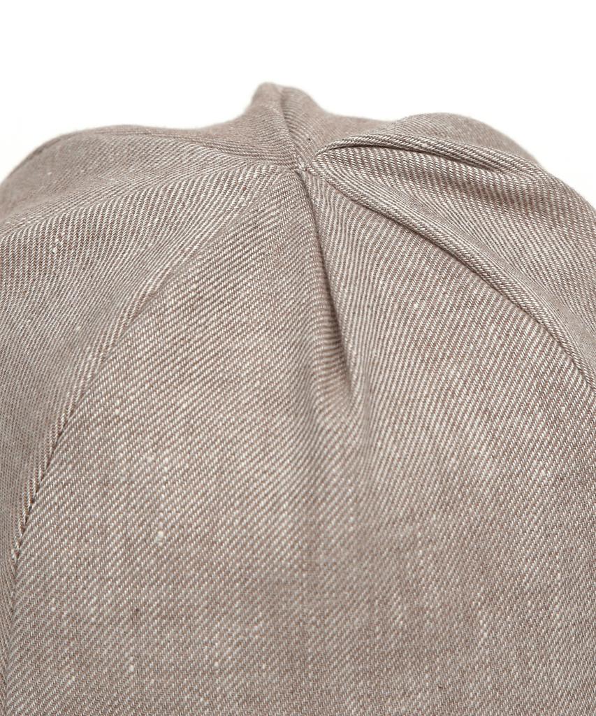Eondeokeonteulolseutyudio Strap Bucket Hat / Linen Tw / L Brown