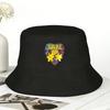 Nirvana Heart Shaped Box Bucket Hat  Hawaii FisherUnisex Caps For Couple Vintage Fishing Sunscreen Hats Portable Custom DIY Cap