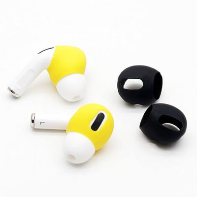 1 Pair Earphone Dust-proof Lightweight Silicone Cover Anti-scratch Ear Tips Cap Replacement