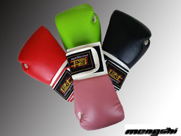 Mengshi Molded Adult Boxing Gloves for Sanda and Taekwondo