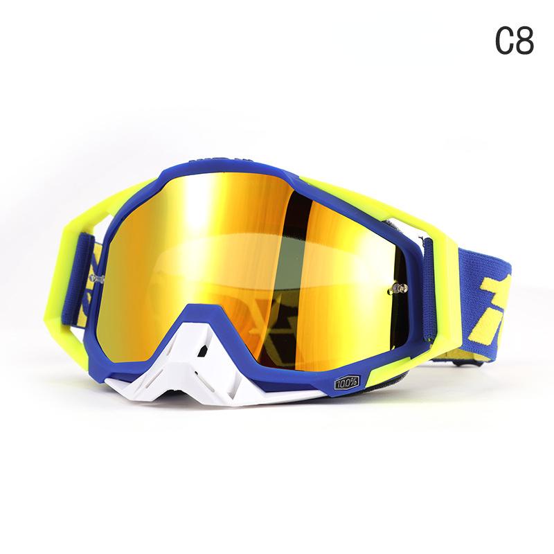 Gafas de motocross, gafas de sol para motocicleta, para hombre, para MTB, ATV, máscara, protección a prueba de viento, esquí, ciclismo, carreras, gafas todoterreno