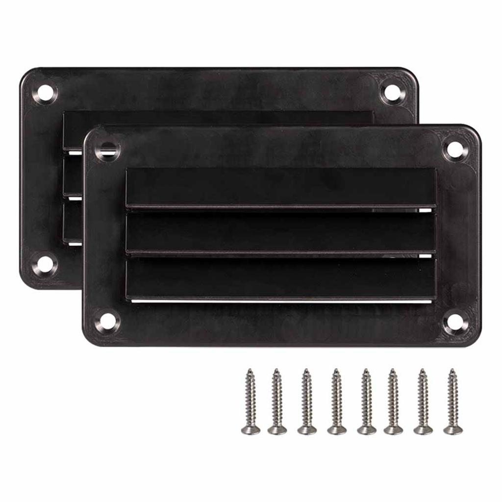 2pcs Vent Louver Exhaust Vent Covers Ventilation Outlet Grille Louver For Bathrooms Kitchens Offices Exhaust Fan Accessories