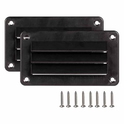 2pcs Vent Louver Exhaust Vent Covers Ventilation Outlet Grille Louver For Bathrooms Kitchens Offices Exhaust Fan Accessories