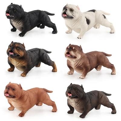 Simulation Tiermodell Spielzeug Bully Hund Modell Ornamente Bulldogge Ornamente