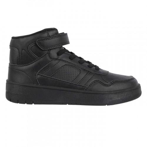 Fabric Childrens/Kids High Top Trainers