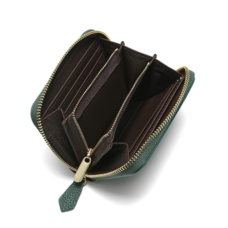 Japanese Cowhide Wallet for Men and Women – Compact Design, Large-Capacity Coin Purse