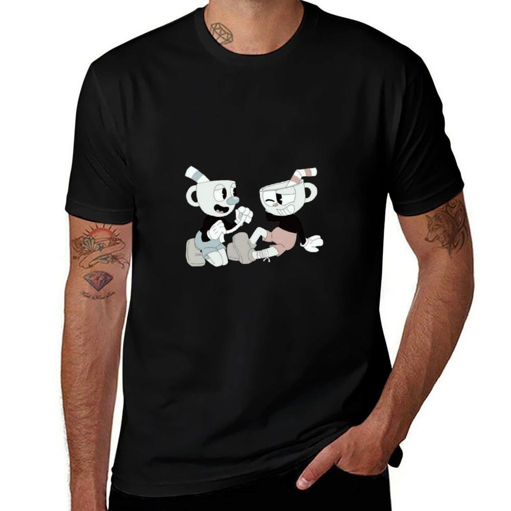 Cuphead And Mugunisex Tshirt Lightweight Sport Basic Tshirt