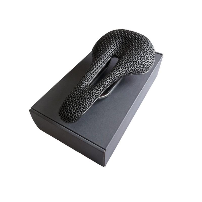 Carbon Fiber Bicycle Saddle Road Mountain Bikes Lightweight Ergonomic Seat Pad SD238 Black