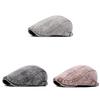 Cottonwashed Blue Denim Beret Hat For Men And Women Casual Fashion Accessory