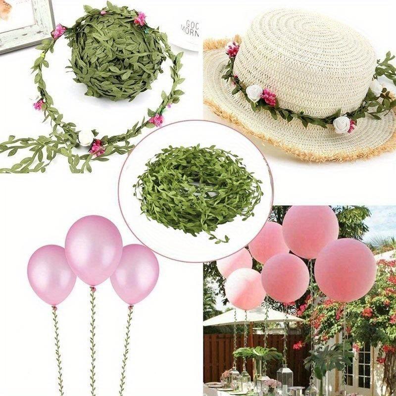 Artificial Ivy Vine Wreath polyester hanging leaves, perfect for home and garden decoration, anniversary celebrations