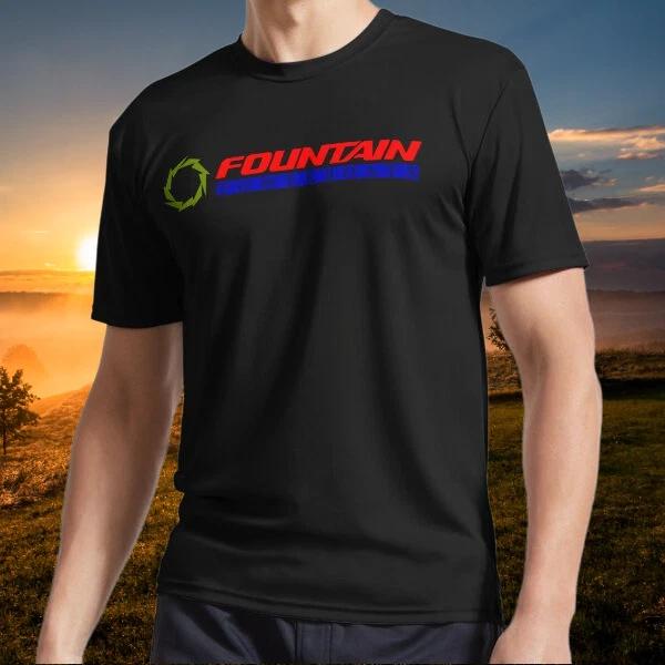 New item Fountain Boats Powerboat Active Logo T-Shirt Funny Size S to 5XL XS