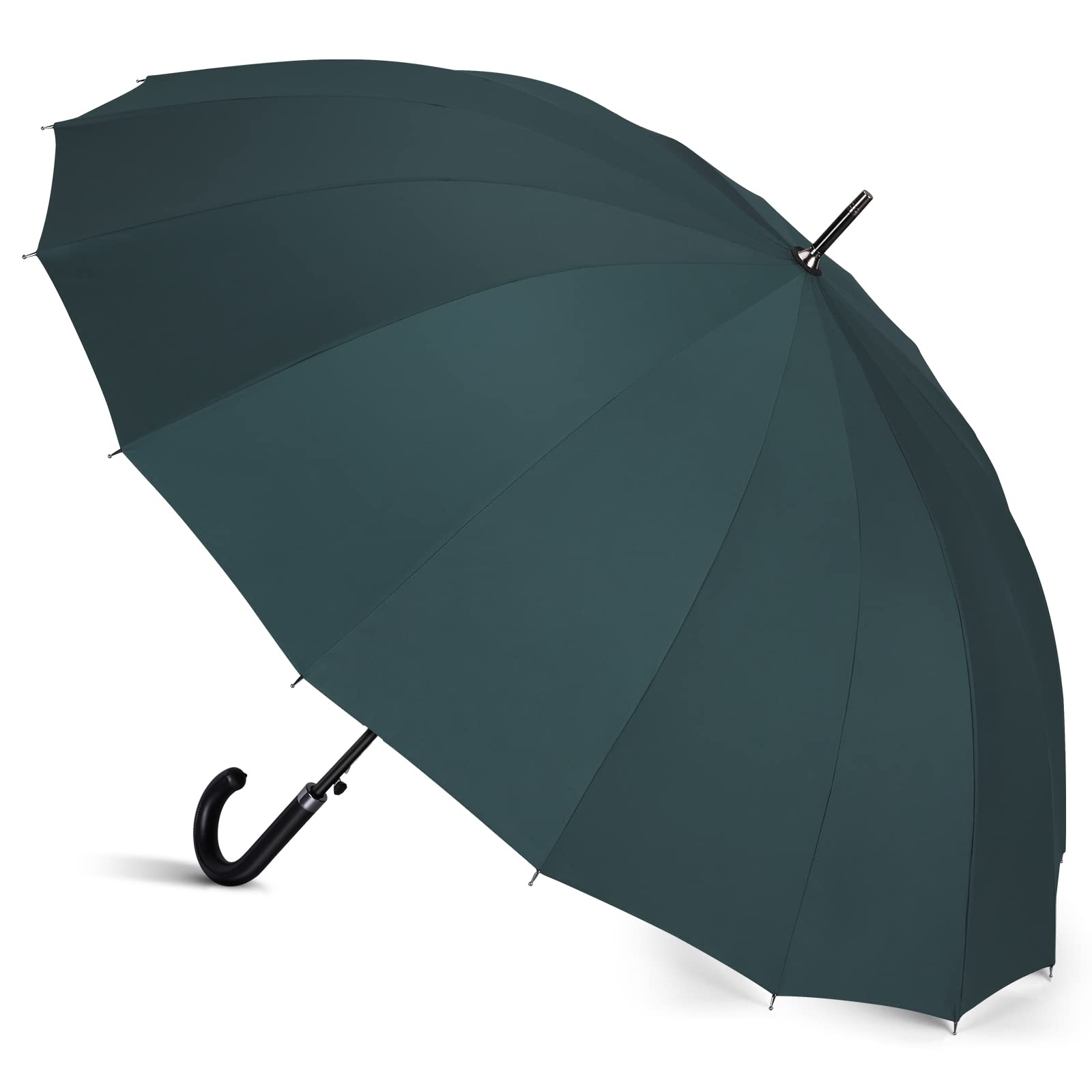 

Exclusive SHIO MOKU Wind Rainy Season Long Jump Water Glass For Storage Pouch Included x Stitched Leather [Amazon Brand] [16 Ribs, Resistant]