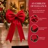 Handmade EVA Bowknot Pendant Hanging Tree Decorations Unisex Christmas Velvet Bow  Gift Wrapping