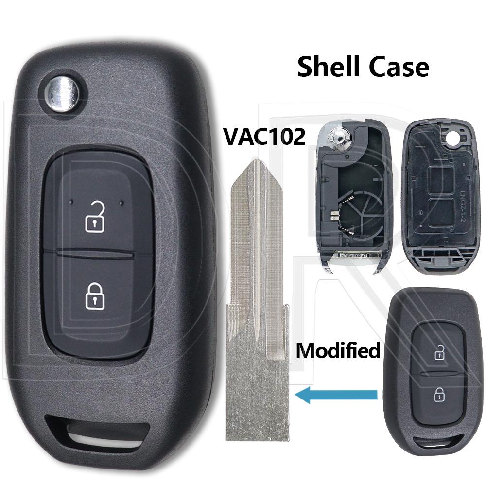 Great Car Key Modified Shell Case Only Support CWTWE1G0003 For Renault Dacia Symbole Logan Sandero Trafic Lodgy Dokker Duster