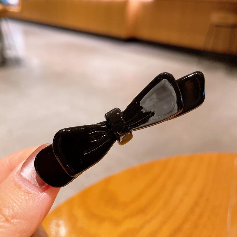 Korean Style Princess Bow Hair Clip: High-End Versatile Duckbill Hairpin