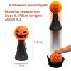 Mittelgroßer Halloween-Kürbis Hüpfender Elf Lustiges Fingerpuppen-Spielzeug für Kinder, Ideal für die emotionale und sensorische Entwicklung