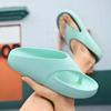 Hot Trendy Men's Platform Flip Flops Thick Sole Casual Slippers Men Non-Slip EVA Flip Flops Woman Slippers Home Slides Wholesale